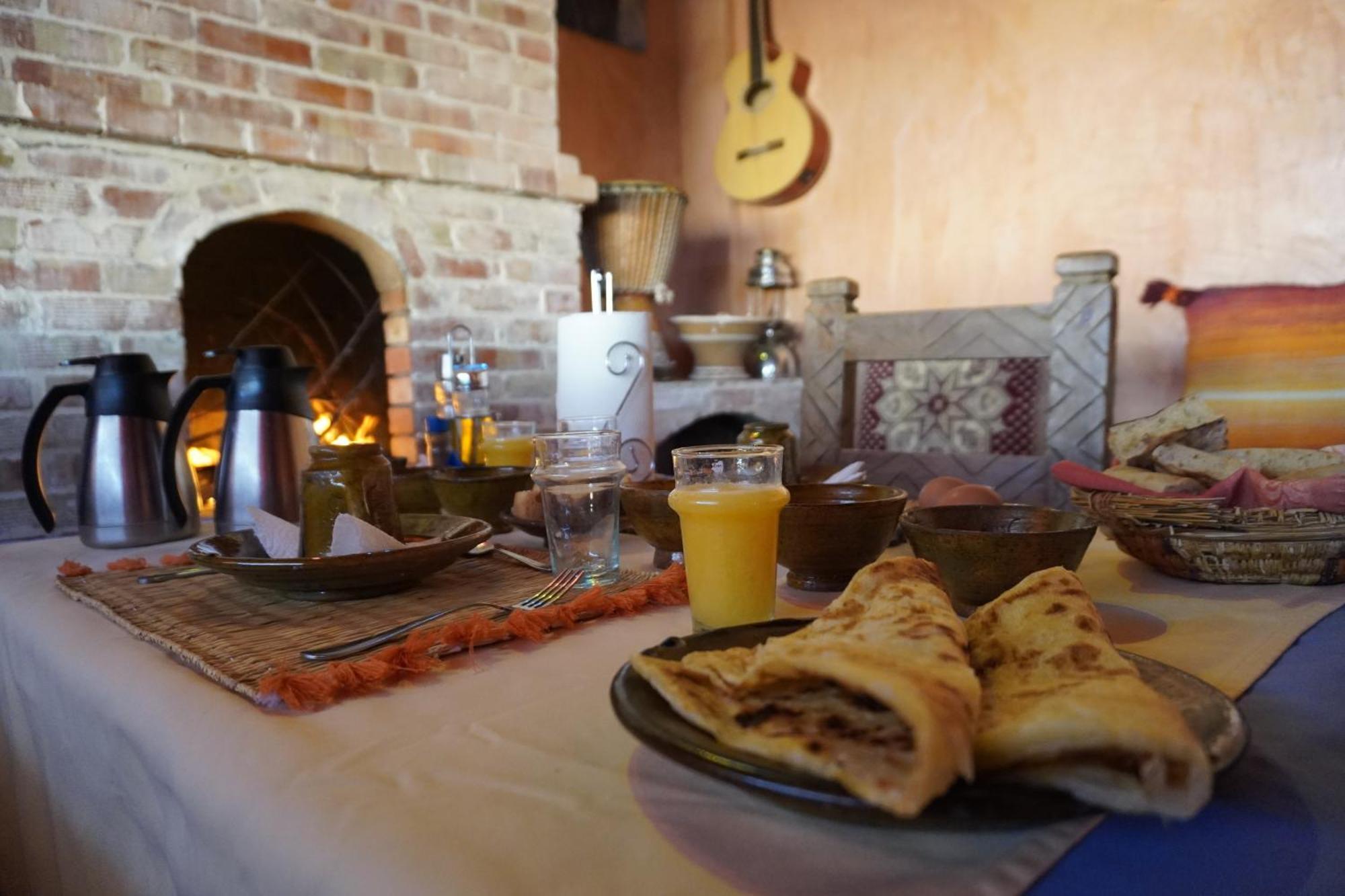 La Kasbah Elkhorbat Muxu Berbere Hotell Asrir  Eksteriør bilde