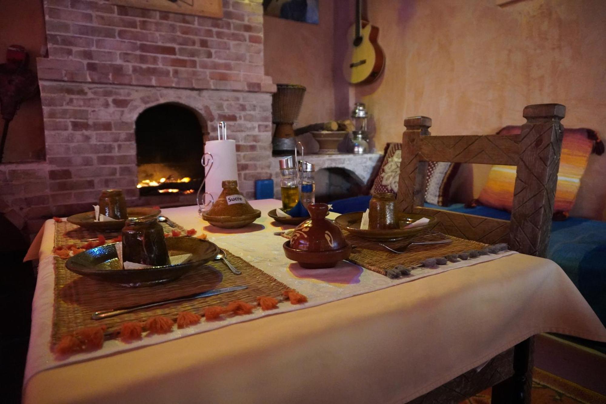 La Kasbah Elkhorbat Muxu Berbere Hotell Asrir  Eksteriør bilde